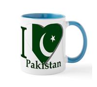 CafePress I Love Pakistan Mug 11 oz (325 ml) Ceramic Coffee Mug
