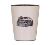 CafePress I Love Rome Unique and Funny Shot Glass