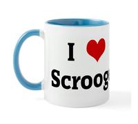CafePress I Love Scrooge Mug 11 oz (325 ml) Ceramic Coffee Mug