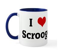 CafePress I Love Scrooge Mug 11 oz (325 ml) Ceramic Coffee Mug