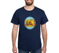 CafePress - Illuminati Golden Apple - 100% Cotton T-Shirt