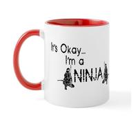 CafePress I'm A Ninja! Mug 11 oz (325 ml) Ceramic Coffee Mug