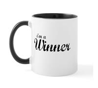 CafePress I'm A Winner Mug 11 oz (325 ml) Ceramic Coffee Mug
