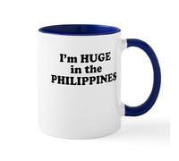 CafePress I'm Huge in The Philippines Mug 11 oz (325 ml) Ceramic Coffee Mug