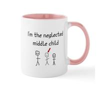 CafePress I'm The Neglected Middle Child Mug 11 oz (325 ml) Ceramic Coffee Mug
