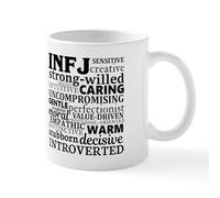 CafePress INFJ Counselor Myers Briggs Personality Mugs 11 oz (325 ml) Ceramic Coffee Mug