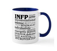 CafePress INFP Healer Myers Briggs Personality Mugs 11 oz (325 ml) Ceramic Coffee Mug