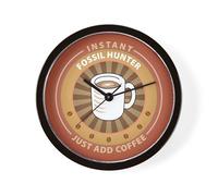 CafePress Instant Fossil Hunter 10" Wall Clock for Livingroom, Kitchen, or Office