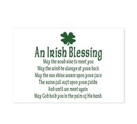 CafePress Irish Blessing Postcards (Package of 8), 6"x4" Glossy Print Note Card