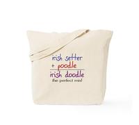 CafePress Irish Doodle PERFECT MIX Tote Bag Natural Canvas Tote Bag, Reusable Shopping Bag