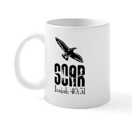 CafePress Isaiah 40:31 Soar Mug 11 oz (325 ml) Ceramic Coffee Mug