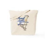 CafePress Israel, Jerusalem Tote Bag Natural Canvas Tote Bag, Reusable Shopping Bag