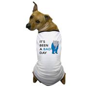 CafePress It's Been A Bad Day Dog T Shirt Dog T-Shirt, Pet Clothing, Funny Dog Costume
