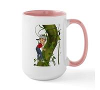 CafePress Jack 'N The Beanstalk Large Mug 15 oz (444 ml) Ceramic Coffee Mug