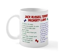 CafePress Jack Russell Terrier Property Laws Mug 11 oz (325 ml) Ceramic Coffee Mug