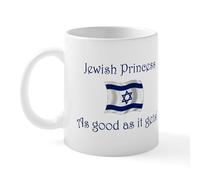 CafePress Jewish Princess Mug 11 oz (325 ml) Ceramic Coffee Mug