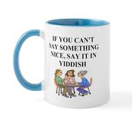 CafePress Jewish Yiddish Wisdom Mug 11 oz (325 ml) Ceramic Coffee Mug