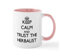 CafePress Keep Calm and Trust The Herbalist Mugs 11 oz (325 ml) Ceramic Coffee Mug