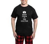 CafePress Keep Calm I'm The Doctor Men's Dark Pajamas Men's Novelty PJ Set