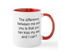 CafePress Kiss My Ass Mug 11 oz (325 ml) Ceramic Coffee Mug