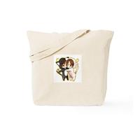 CafePress Kitty Brothers (Romano And Italy Hetalia) Tote Natural Canvas Tote Bag, Reusable Shopping Bag
