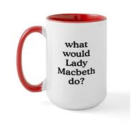 CafePress Lady Macbeth Large Mug 15 oz (444 ml) Ceramic Coffee Mug