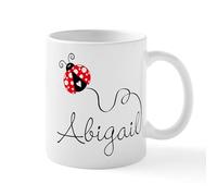 CafePress Ladybug Abigail Mug 11 oz (325 ml) Ceramic Coffee Mug