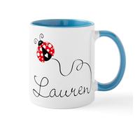 CafePress Ladybug Lauren Mugs 11 oz (325 ml) Ceramic Coffee Mug