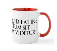 CafePress Latin Mug 11 oz (325 ml) Ceramic Coffee Mug