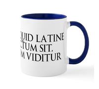 CafePress Latin Mug 11 oz (325 ml) Ceramic Coffee Mug