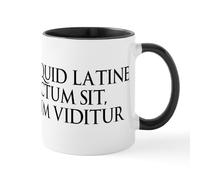 CafePress Latin Mug 11 oz (325 ml) Ceramic Coffee Mug