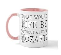 CafePress Life Without Mozart Mug 11 oz Mug | 11 oz (325 ml) Ceramic Coffee Mug