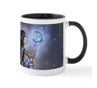 CafePress Little Blue Moon Fairy Fantasy Art Mugs 11 oz (325 ml) Ceramic Coffee Mug