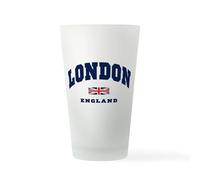 CafePress London England Union Jack Pint Glass, 16 oz. Drinking Glass