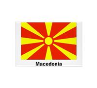 CafePress Macedonia Macedonian Flag Rectangle Magnet, 2"x3" Refrigerator Magnet