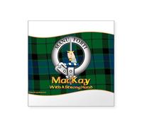 CafePress Mackay Clan Sticker Square Bumper Sticker Car Decal