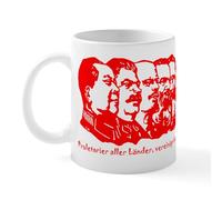 CafePress Mao,Stalin,Lenin,Engels,Marx Mug 11 oz (325 ml) Ceramic Coffee Mug