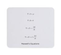 CafePress Maxwell's Equations Mousepad Non-slip Rubber Gaming Mousepad