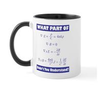 CafePress Maxwell's Equations Mug 11 oz (325 ml) Ceramic Coffee Mug