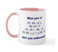 CafePress Maxwell's Equations Mug 11 oz (325 ml) Ceramic Coffee Mug