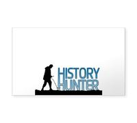 CafePress Metal Detecting History Hunter Sticker Rectangle Bumper Sticker Car Decal