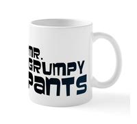 CafePress Mr Grumpy Pants Mug 11 oz (325 ml) Ceramic Coffee Mug
