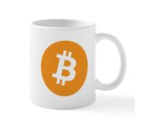 CafePress Mug with The Bitcoin Logo 11 oz (325 ml) Ceramic Coffee Mug