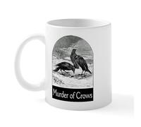 CafePress Murder of Crows Mug 11 oz (325 ml) Ceramic Coffee Mug