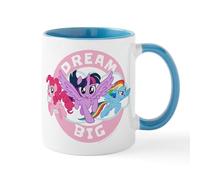 CafePress My Little Pony Dream Big 11 Oz Ceramic Mug 11 oz Mug | 11 oz (325 ml) Ceramic Coffee Mug