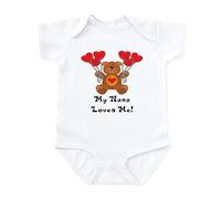 CafePress My Nana Loves Me! - Cute Infant Bodysuit Baby Romper