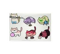 CafePress Neko Atsume: Steven Universe V1 Rectangle Magnet, 2"x3" Refrigerator Magnet