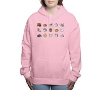 CafePress Neko Atsume Women's Light Hoodie Pullover Sweatshirt Pink