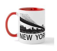 CafePress New York Skyline Mug 11 oz (325 ml) Ceramic Coffee Mug