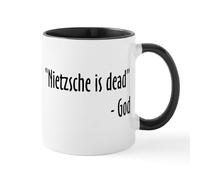 CafePress Nietzsche and God are Dead Coffee Mug 11 oz (325 ml) Ceramic Coffee Mug